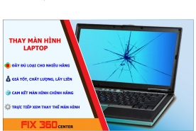 Thay màn hình máy tính laptop uy tín giá rẻ, lấy liền tại thủ đức, tp.hcm