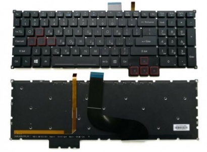 Bàn phím laptop Acer Predator 15 17 G9-591, G9-592, G9-593, G9-791, G9-792, G9-793
