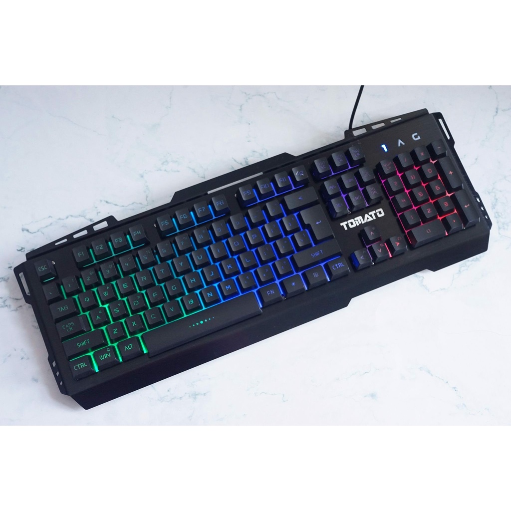 BÀN PHÍM GIẢ CƠ TOMATO S200 LED