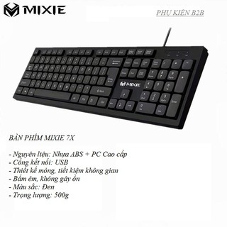 BÀN PHÍM VĂN PHÒNG GIÁ RẺ MIXIE X7S BÀN PHÍM MÁY TÍNH BÀN
