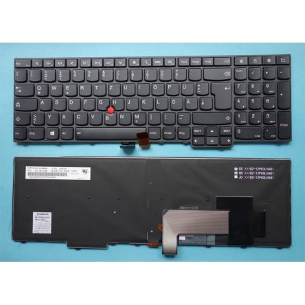 BÀN PHÍM LAPTOP LENOVO EDGE E531 E540 W540 W541 T540P T550 T560 P50S P70S L540