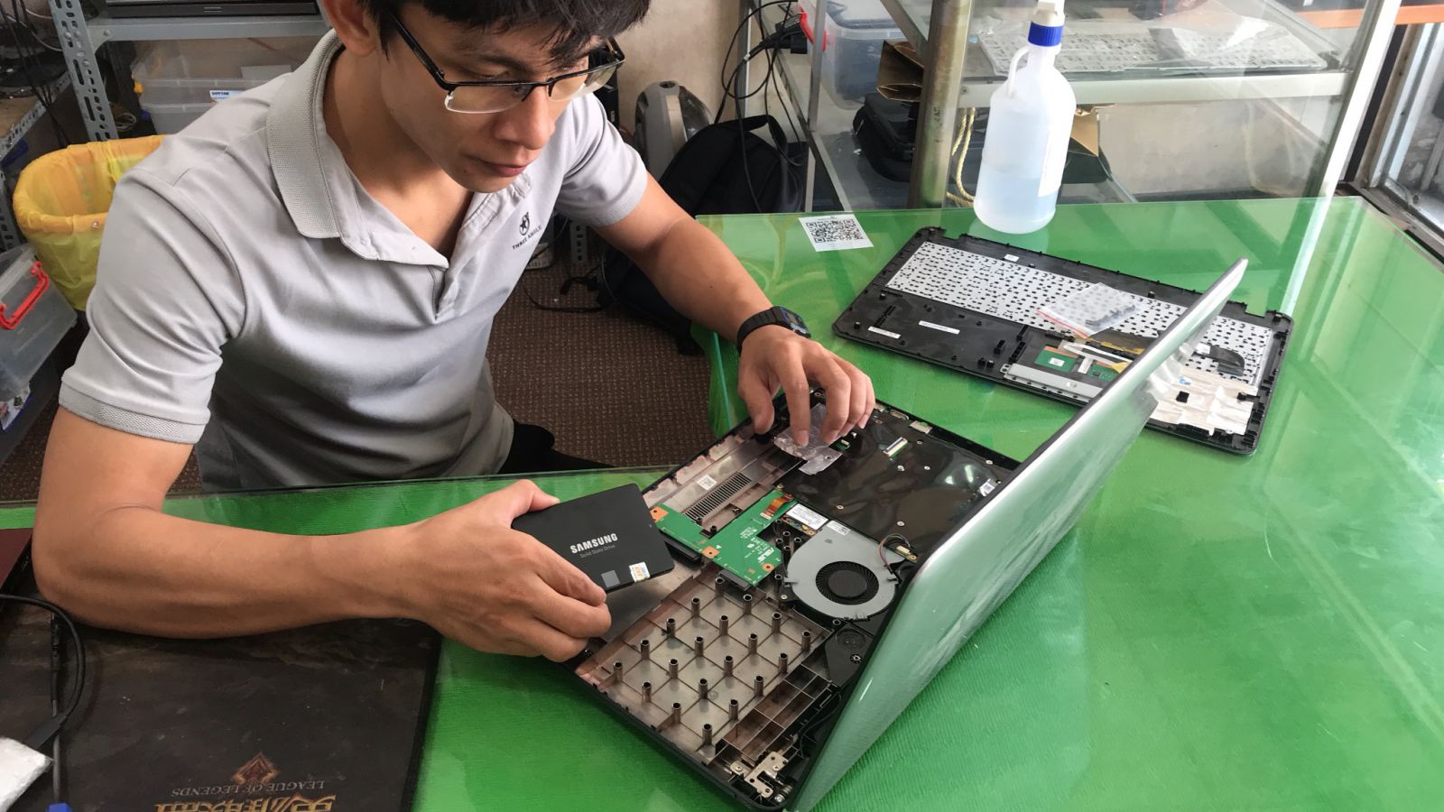 Dịch vụ vệ sinh sửa chữa pc, máy tính laptop lấy liền tại phường linh đông quận thủ đức,tp.hcm