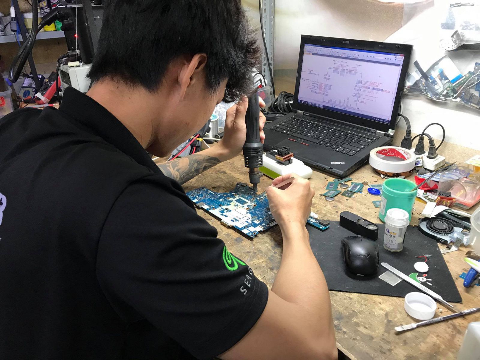 Sửa chữa máy tính laptop lấy liền tại khu vực quận thủ đức, tphcm